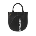 Load image into Gallery viewer, Black premium bag with 'GROWS ON' text by Round21, the WNBA with Marsai Martin by Maya Winston. WNBA bag. Women's Basketball Bag.