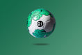 Load image into Gallery viewer, Green Roses Soccer Ball