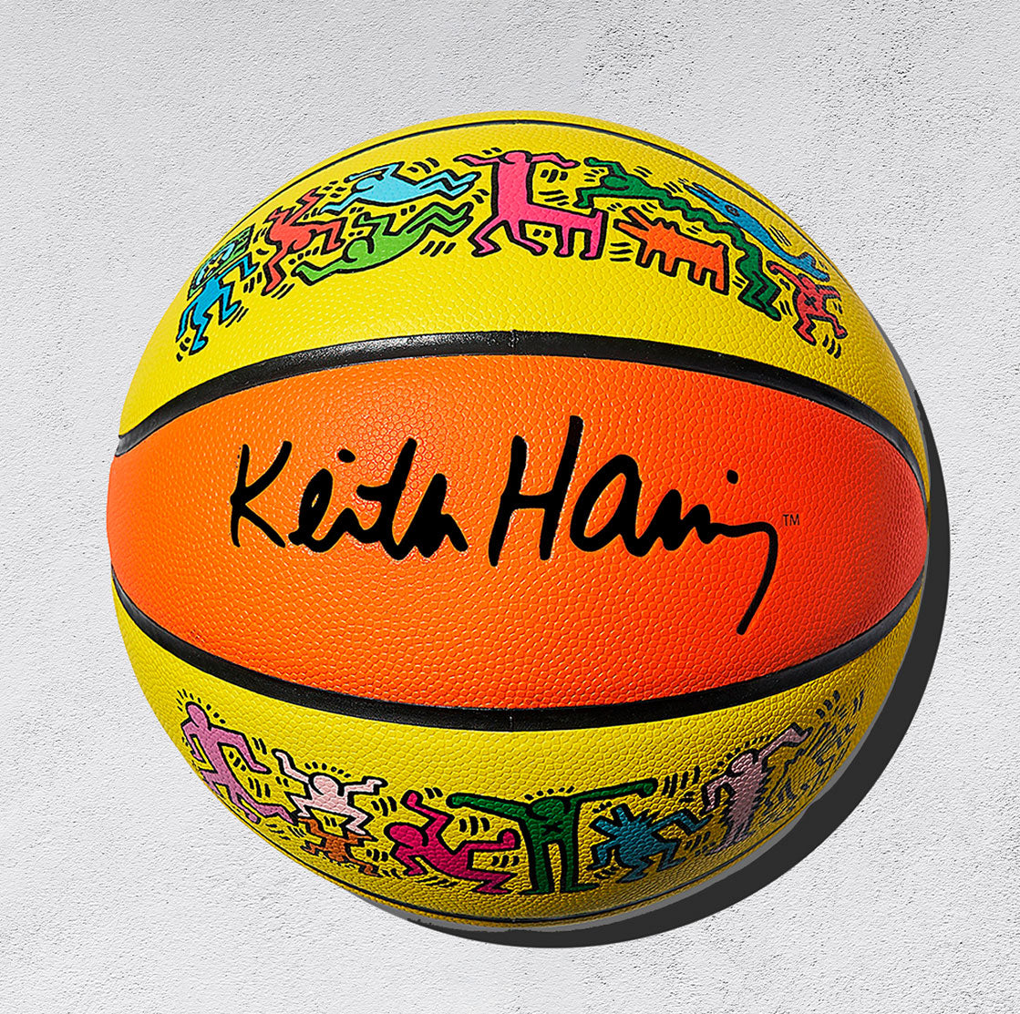 Official Keith Haring “All Are Welcome” basketball