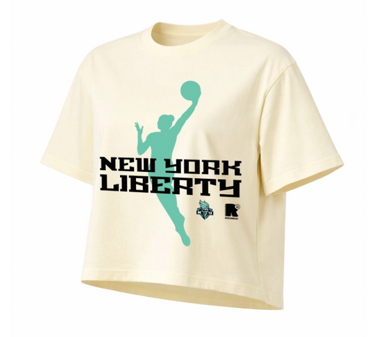 NY Liberty Elevation Crop Tee