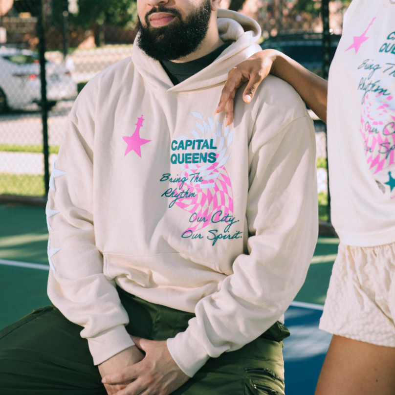 Capital Queens Chess Hoodie