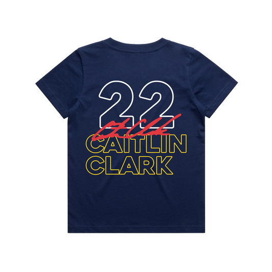 New Caitlin Clark "Signature" Youth Tee