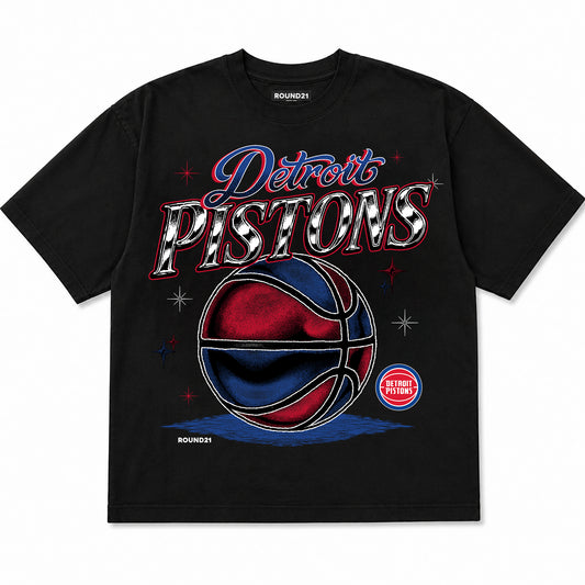 Detroit Pistons Season Hoops Tee