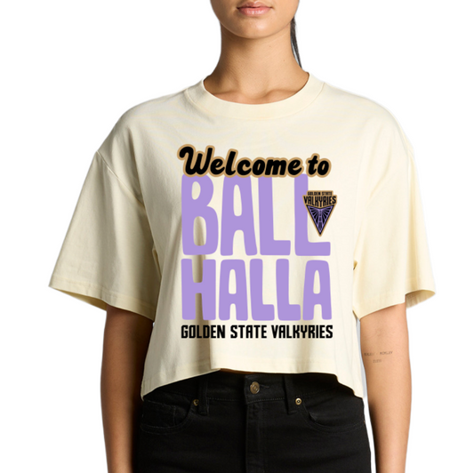 Welcome to Ballhalla Boxy Tee