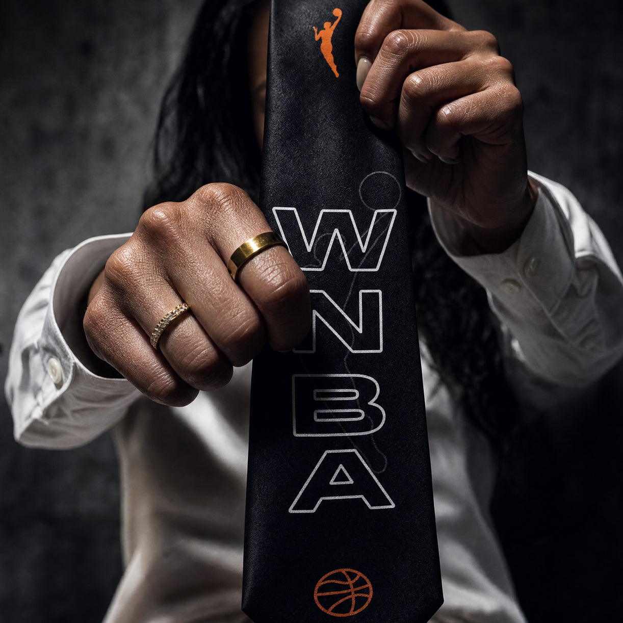 WNBA Thirty Bold Tie