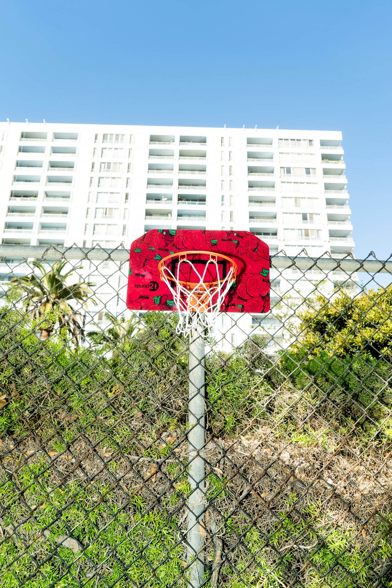 "Roses" mini hoop