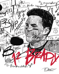 Load image into Gallery viewer, Official round21 x NFLPA Football - Tom Brady
