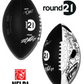 Official round21 x NFLPA Football - Rob Gronkowski