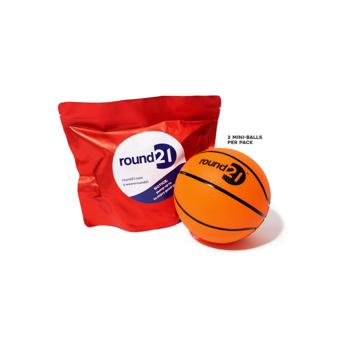 Mini 5" Basketballs (2-pack)