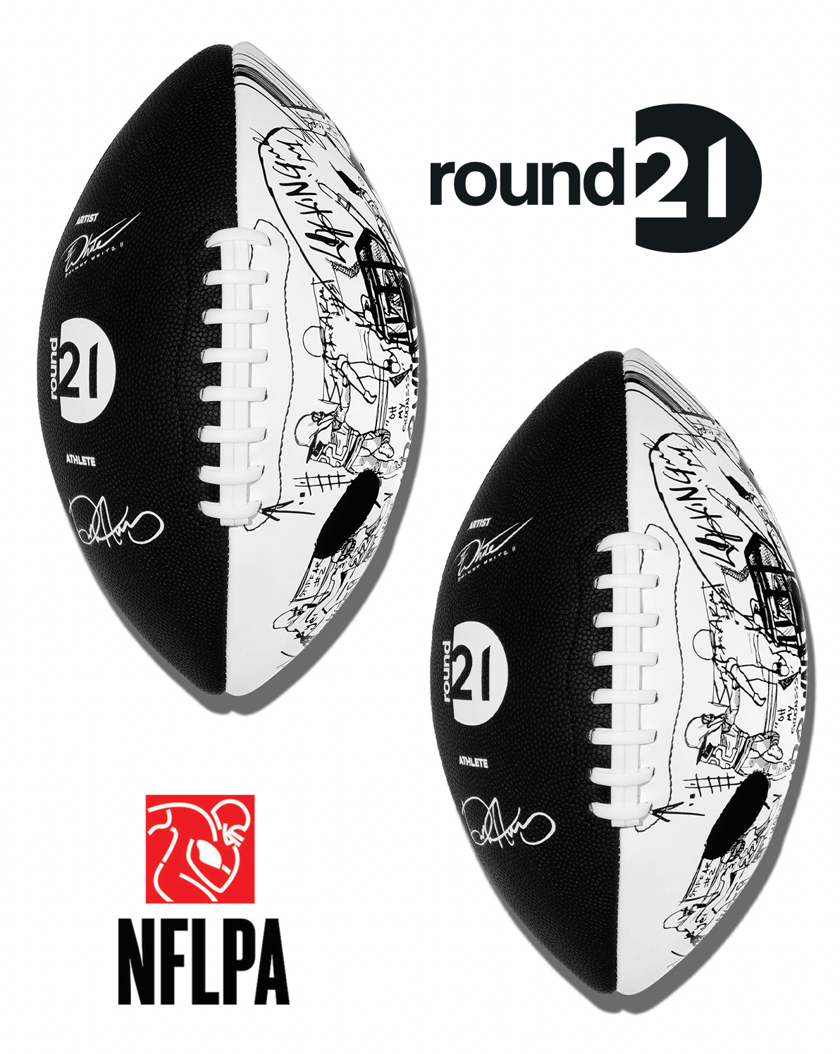 Official round21 x NFLPA Football - Derrick Henry