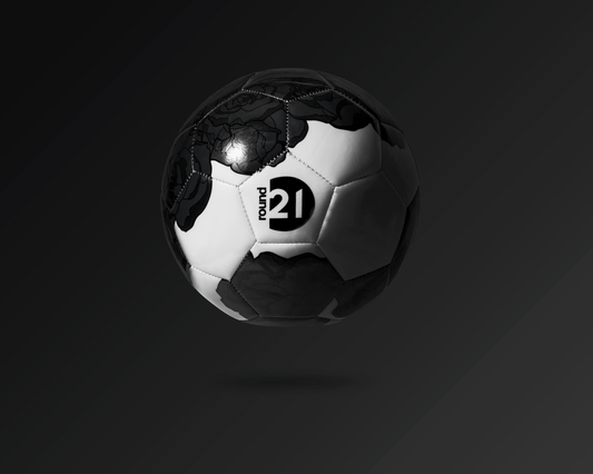 Black Roses Soccer Ball, by round21