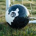Load image into Gallery viewer, Black Roses Soccer Ball
