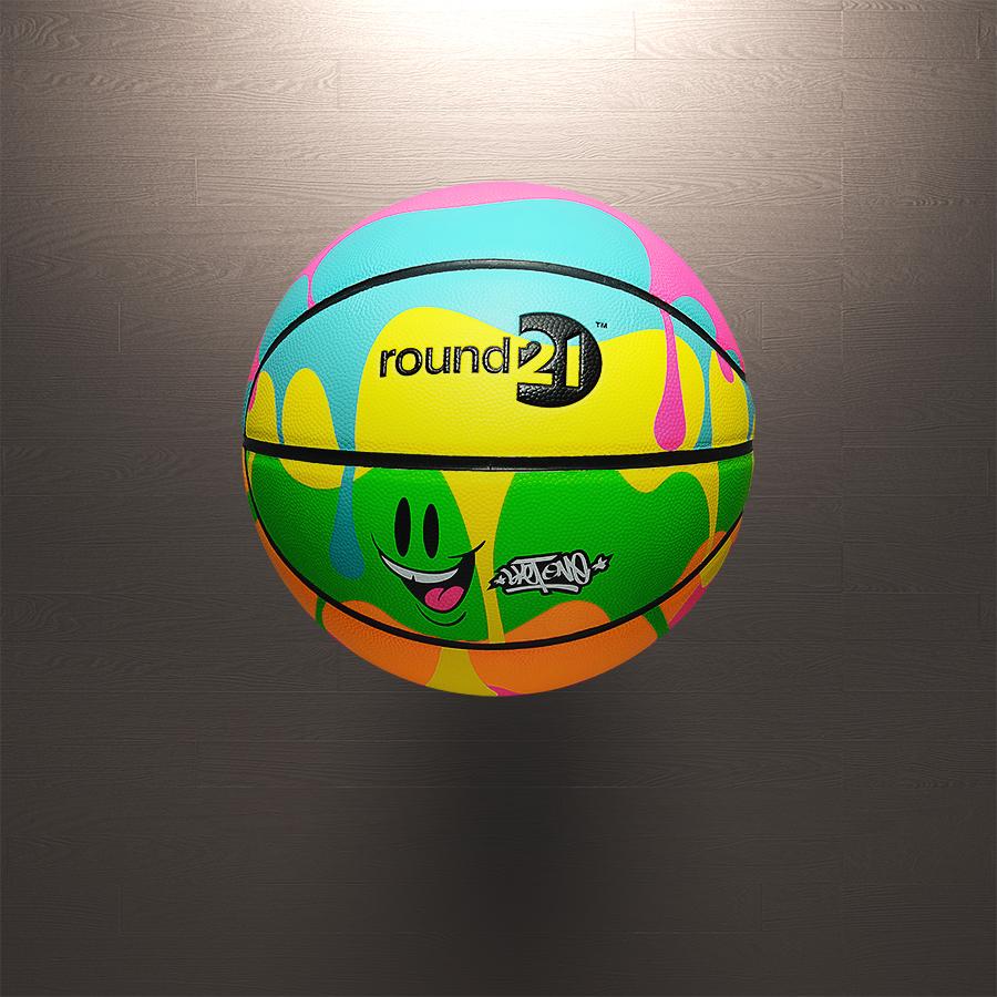 Sket x round21 basketball