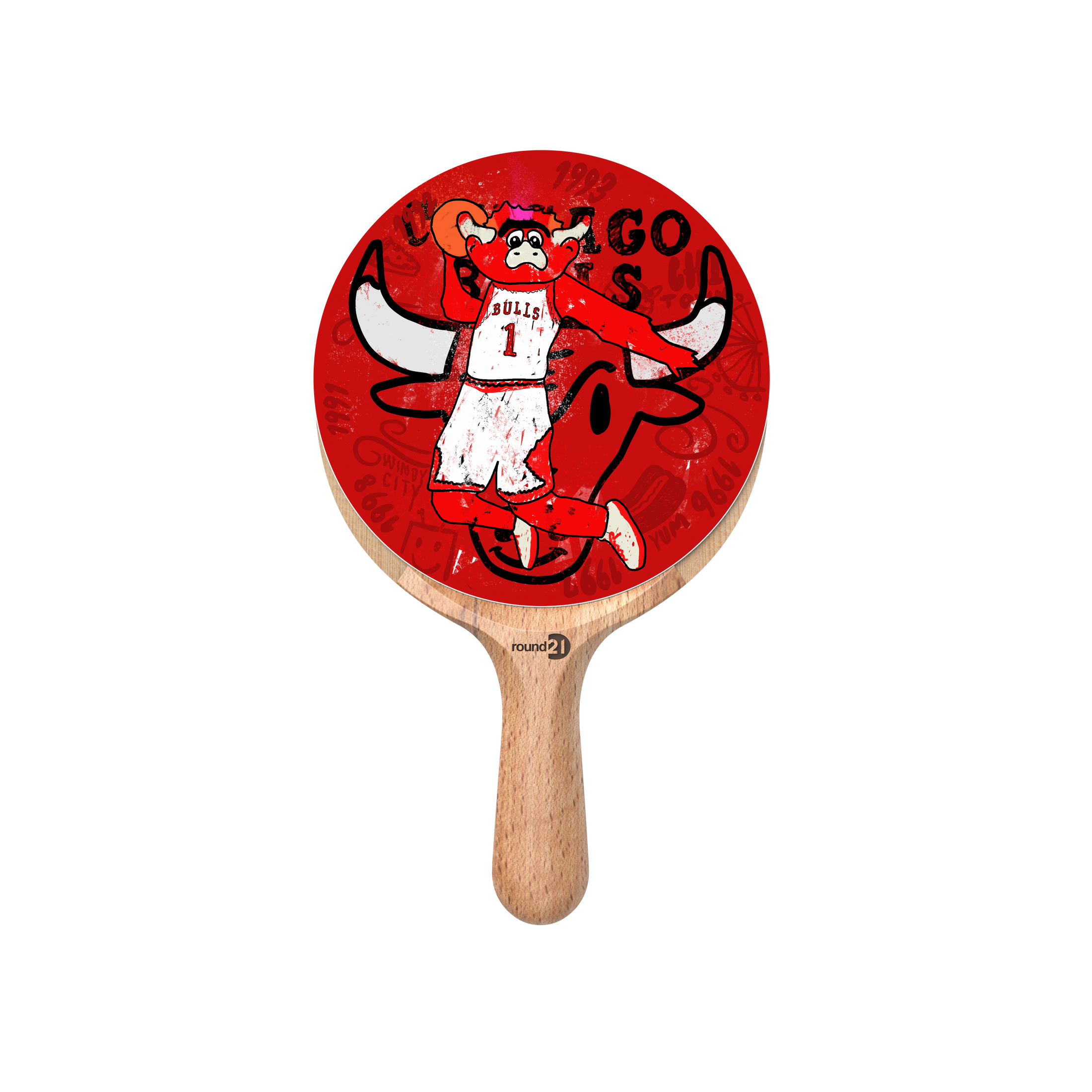 Chicago Bulls paddle