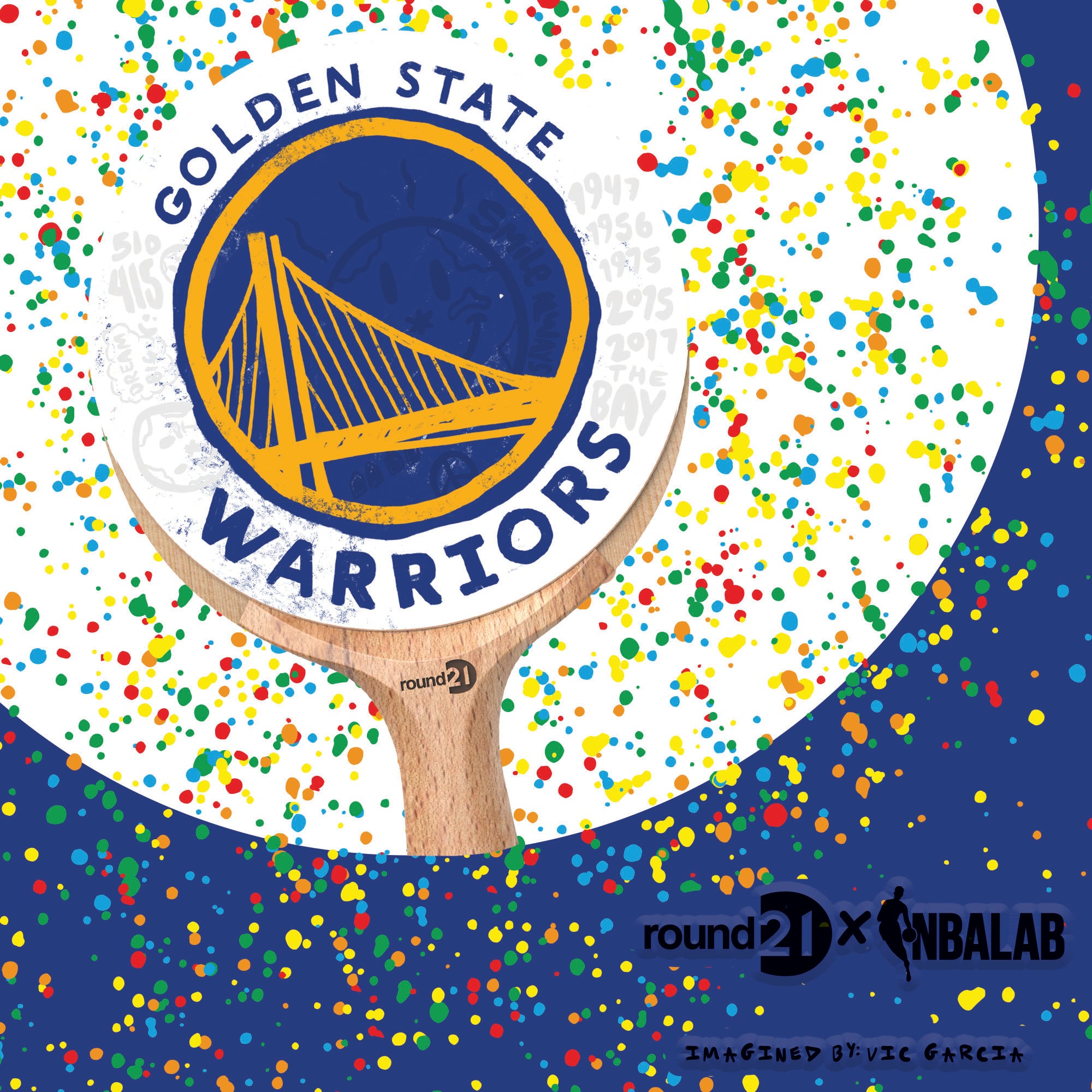 Golden State Warriors paddle
